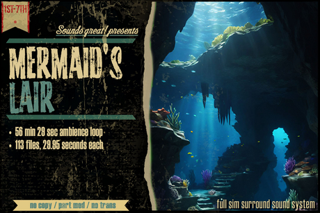 Second Life Marketplace - POV : The Mermaid's Lair - Full Sim Surround